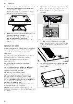 Предварительный просмотр 22 страницы Gaggenau AC270101 Instructions For Installation And Use Manual