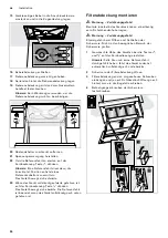 Предварительный просмотр 24 страницы Gaggenau AC270101 Instructions For Installation And Use Manual