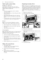 Preview for 40 page of Gaggenau AC270101 Instructions For Installation And Use Manual