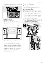 Preview for 49 page of Gaggenau AC270101 Instructions For Installation And Use Manual