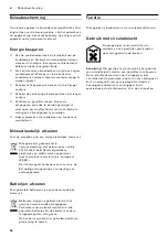 Preview for 56 page of Gaggenau AC270101 Instructions For Installation And Use Manual