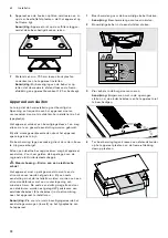 Preview for 72 page of Gaggenau AC270101 Instructions For Installation And Use Manual