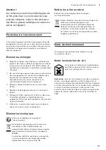 Preview for 81 page of Gaggenau AC270101 Instructions For Installation And Use Manual