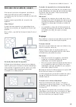 Preview for 85 page of Gaggenau AC270101 Instructions For Installation And Use Manual