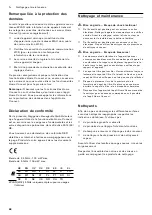 Preview for 88 page of Gaggenau AC270101 Instructions For Installation And Use Manual