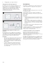 Preview for 112 page of Gaggenau AC270101 Instructions For Installation And Use Manual