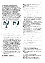 Preview for 3 page of Gaggenau AF210762 User Manual And Assembly Instructions