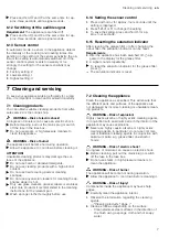 Preview for 7 page of Gaggenau AF210762 User Manual And Assembly Instructions