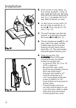 Предварительный просмотр 16 страницы Gaggenau AH 320-701 Operating And Installation Instructions