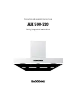 Предварительный просмотр 1 страницы Gaggenau AH 590-720 Operating And Assembly Instructions Manual