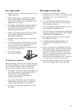 Preview for 71 page of Gaggenau AI 220100 Operating And Installation Instructions