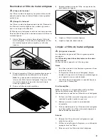 Предварительный просмотр 21 страницы Gaggenau AI 442 Instruction Manual