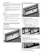 Preview for 13 page of Gaggenau AL 400 Use And Care Manual