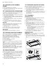 Предварительный просмотр 16 страницы Gaggenau AL400122 User Manual And Installation Instructions