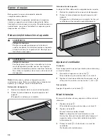 Предварительный просмотр 36 страницы Gaggenau AL400721/01 Use And Care Manual