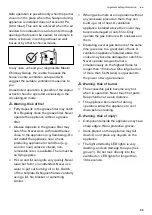 Preview for 25 page of Gaggenau AW 2 Series Instructions For Installation And Use Manual