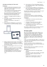 Preview for 51 page of Gaggenau AW 2 Series Instructions For Installation And Use Manual