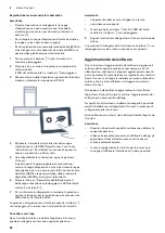 Preview for 92 page of Gaggenau AW 2 Series Instructions For Installation And Use Manual