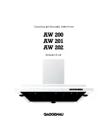 Preview for 1 page of Gaggenau AW 202 Operating And Assembly Instructions Manual