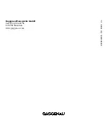 Preview for 20 page of Gaggenau AW 211 Operating And Assembly Instructions Manual