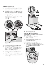 Preview for 17 page of Gaggenau AW 220170 Operating And Installation Instructions