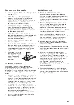 Preview for 87 page of Gaggenau AW 220170 Operating And Installation Instructions