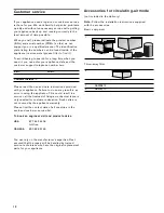 Предварительный просмотр 12 страницы Gaggenau AW 230 790 Use And Care Manual