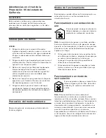 Предварительный просмотр 47 страницы Gaggenau AW 230 790 Use And Care Manual