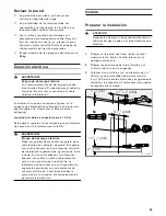 Preview for 59 page of Gaggenau AW 230 790 Use And Care Manual