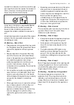 Preview for 5 page of Gaggenau AW 25 Instructions For Installation And Use Manual