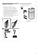 Preview for 17 page of Gaggenau AW 25 Instructions For Installation And Use Manual