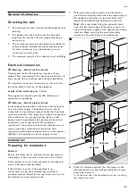 Preview for 21 page of Gaggenau AW 25 Instructions For Installation And Use Manual