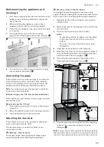 Preview for 23 page of Gaggenau AW 25 Instructions For Installation And Use Manual