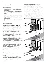 Preview for 84 page of Gaggenau AW 25 Instructions For Installation And Use Manual