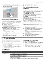 Preview for 11 page of Gaggenau AW 27 User Manual And Installation Instructions