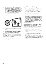 Предварительный просмотр 6 страницы Gaggenau AW 400190 Operating And Installation Instructions