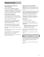 Предварительный просмотр 21 страницы Gaggenau AW 400720 Operating And Installation Instructions