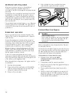 Preview for 18 page of Gaggenau AW 442 720 Installation Instructions Manual