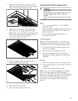 Preview for 13 page of Gaggenau AW 442 720 Use And Care Manual