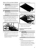 Preview for 27 page of Gaggenau AW 442 720 Use And Care Manual