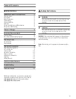 Preview for 3 page of Gaggenau AW 442 760 Use And Care Manual