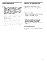 Preview for 35 page of Gaggenau AW 442 760 Use And Care Manual