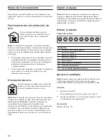 Preview for 36 page of Gaggenau AW 442 760 Use And Care Manual