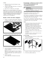 Preview for 40 page of Gaggenau AW 442 760 Use And Care Manual