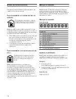 Preview for 18 page of Gaggenau AW 442 Instruction Manual