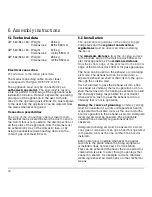 Preview for 14 page of Gaggenau AW 540-120 Operating And Assembly Instructions Manual