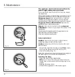 Preview for 14 page of Gaggenau AW 540 Operating And Assembly Instruction Manual