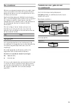 Preview for 55 page of Gaggenau AW240120 Instruction Manual