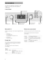 Предварительный просмотр 8 страницы Gaggenau BM 220/221 Instruction Manual