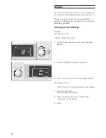 Предварительный просмотр 22 страницы Gaggenau BM 220/221 Instruction Manual